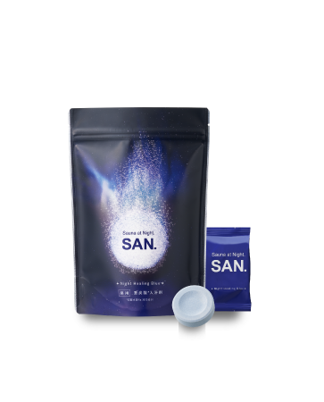 ［薬用］重炭酸入浴剤 ブルーホワイトムスク